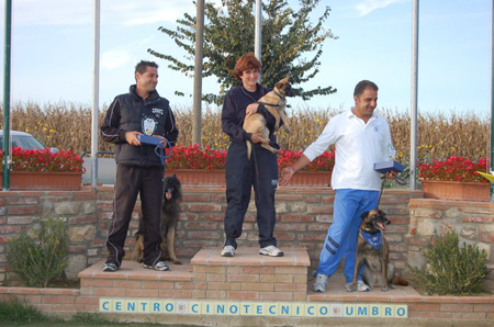 Cecilia Fortini - Centro Cinotecnico Umbro - Campionato Sociale C.A.P.B. - 10 Ottobre 2010